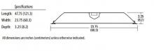  2GTL 4 60L SLD LP835 - Lensed LED Troffer, Four lamps, Nominal