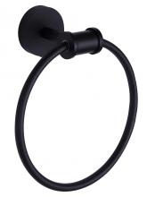 Canarm BA102A07BK - Carson Towel Ring