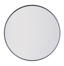  R1MBK32 - 32.75" Black Metal Frame Mirror