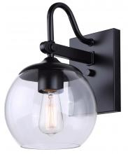  IOL611BK - Oli 1 Light Outdoor Lantern, Black Finish