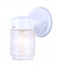  IOL2011 - Outdoor 1 Light Outdoor Lantern, White Finish