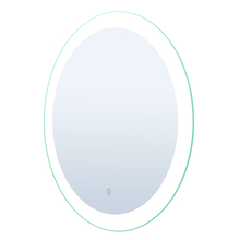 Canarm LM115S2727D - LED Oval Mirror, 27.5&#34; W x 27.5&#34; H, On off Touch Button, 43W, 3000K, 80 CRI