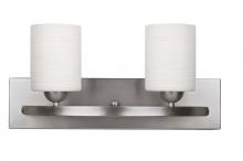  IVL370A02BPT - Hampton 2 Light Vanity, Pewter Finish