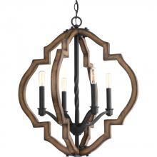  P4766-71 - P4766-71 4-60W CAND CHANDELIER