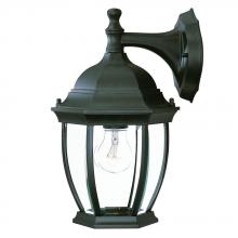  5035BK - Wexford Collection Wall-Mount 1-Light Outdoor Matte Black Light Fixture