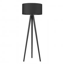  TF70070BK - Tourer 1-Light Matte Black Floor Lamp