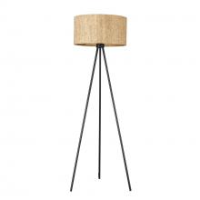  TF70091BK - Lisbon 1-Light Matte Black Floor Lamp