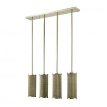  TP20011GD - Basetti 4-Light Gold Pendant