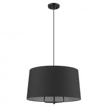  TP30031BK - Lamia 3-Light Matte Black Mini Pendant