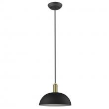  TP30100BK - Ingo 1-Light Matte Black Pendant