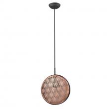  TP30120BK - Tholos 1-Light Matte Black Pendant