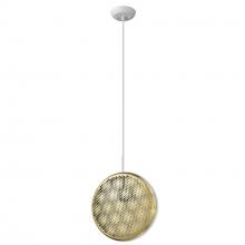  TP30120WH - Tholos 1-Light White Pendant