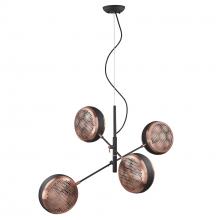 Acclaim Lighting TP30122BK - Tholos 4-Light Matte Black Pendant