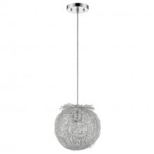  TP4096 - Distratto 1-Light Polished Chrome Pendant