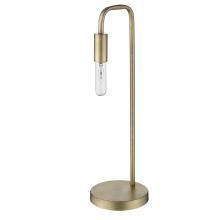  TT80026AB - Perret 1-Light Aged Brass Table Lamp