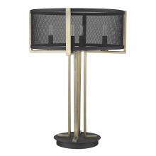  TT80055BK - Trend Home 4-Light Matte Black Table Lamp