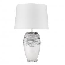  TT80154 - Trend Home 1-Light Polished Nickel Table Lamp