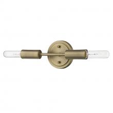  TW40020AB - Perret 2-Light Aged Brass Sconce