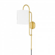  HL641201-AGB - Caroline Plug-in Sconce