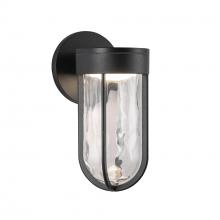  EW17627-BK - Davy 11-in Black LED Exterior Wall Sconce