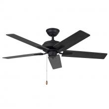  CF97552-MB-NLP - Erikson 52-in Matte Black FAN Ceiling Fan