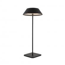  TL66714-BK - Pela 6-in Black LED Table Lamp