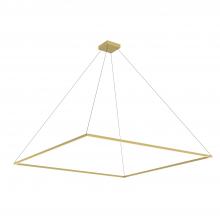  PD88172-BG - Piazza 72-in Brushed Gold LED Pendant