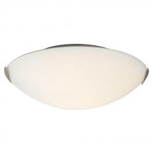  L612413BN010A1 - LED Flush Mount Ceiling Light - in Brushed Nickel finish with Satin White Glass