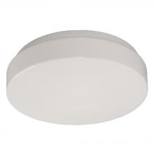  650102-PL226EB - Flush Mount Ceiling Light or Wall Mount Fixture - in White finish with White Acrylic Lens