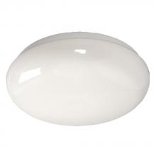  650200-213EB - Flush Mount Ceiling Light or Wall Mount Fixture - in White finish with White Acrylic Lens