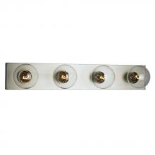  714324PTR - Four Light Vanity Bar - Pewter