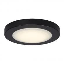 Galaxy Lighting L646030BK - 6&#34; LED Slimline Surface Mount - in Black finish with Polycarbonate Lens (AC LED, Dimmable, 3000K
