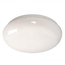  L650202WH024A1 - LED Flush Mount Ceiling Light or Wall Mount Fixture - in White finish with White Acrylic Lens