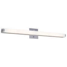  L722863CH - AC LED Vanity Chrome with Glossy White Acrylic Lens Dimmable