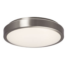  L650902BN024A1 - LED Flush Mount Ceiling Light - in Brushed Nickel finish with White Acrylic Lens