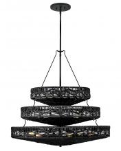  42308BK-BK - Medium Multi Tier Chandelier