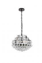  1106D16BK - Savannah 16 Inch Pendant in Black