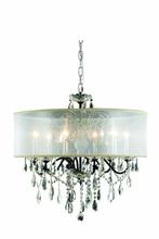  2016D24DB+SH/EC - St. Francis 6 light Dark Bronze Chandelier