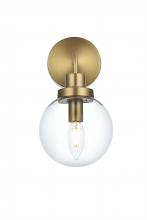  LD7031W8SG - Hanson 6 inch Wall Sconce in Satin Gold