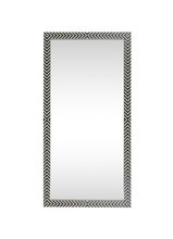  MR53672 - Rectangular Mirror 72x36 Inch in Chevron