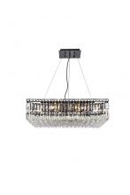  V2032D28BK/RC - MaxIme 28 Inch Black Chandelier