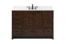  VF2848EX-BS - 48 Inch Single Bathroom Vanity in Expresso with Backsplash