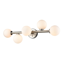  DVP34543CH+BN-OP - Alouette 5 Light Vanity