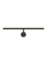 Visual Comfort & Co. Modern Collection 700PLUF12Z-LED930 - Modern Plural Faceted Dimmable LED 12 Picture Light in a Dark Bronze Finish