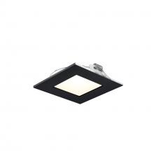  5004SQ-CC-BK - 4 Inch Square CCT LED Recessed Panel Light