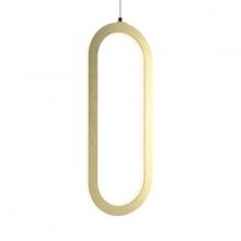 Dals FPD-CC-GD - Single Vertical Oblong Pendant 16&#39;&#39;