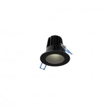  RGR2-CC-BK - 2 Inch Round Indoor/Outdoor Regressed Down Light