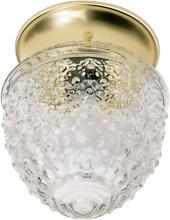 Nuvo 60/6031 - 1 Light - 6&#34; - Ceiling Fixture - Clear Pineapple Glass; Color retail packaging