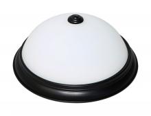 Nuvo 62/1342 - 11&#34; LED Flush Dome Fixture; Mahogany Bronze Finish with Frosted Glass