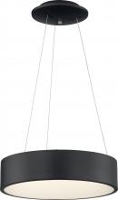 Nuvo 62/1456 - Orbit - LED 18&#34; Pendant - Black Finish